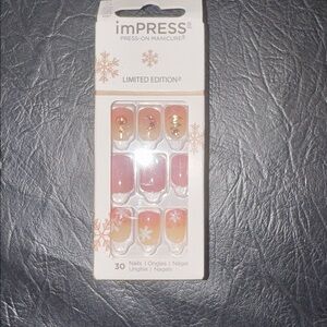 imPRESS Marble and Glitter Press-On Nails, NEW